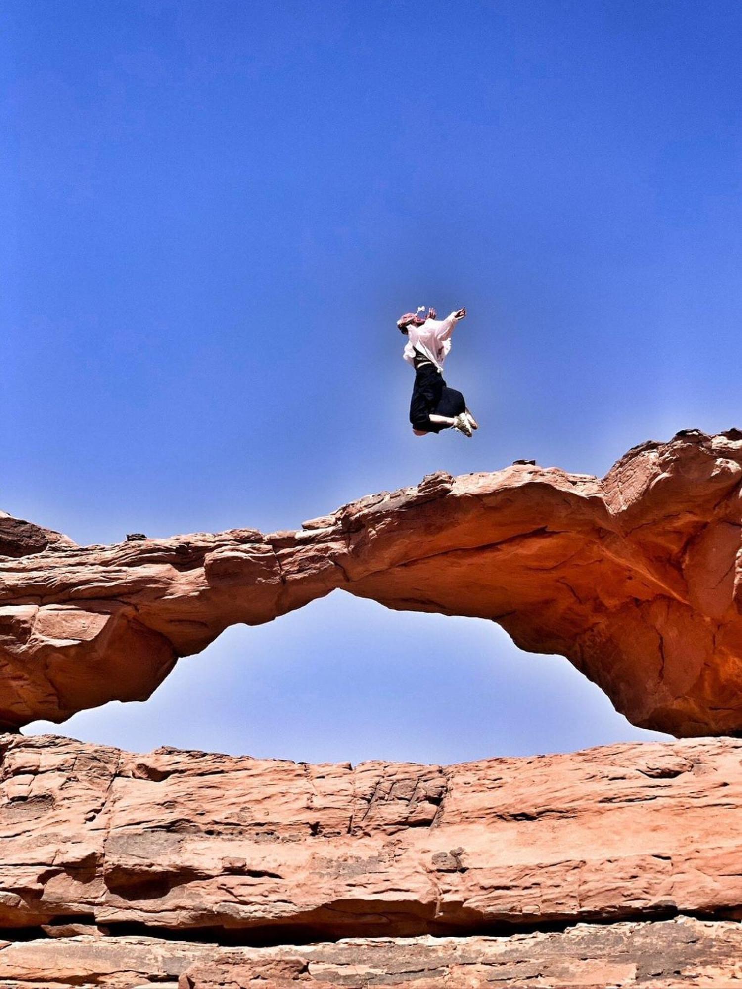 Calm Camp Bed & Breakfast Wadi Rum Exterior foto