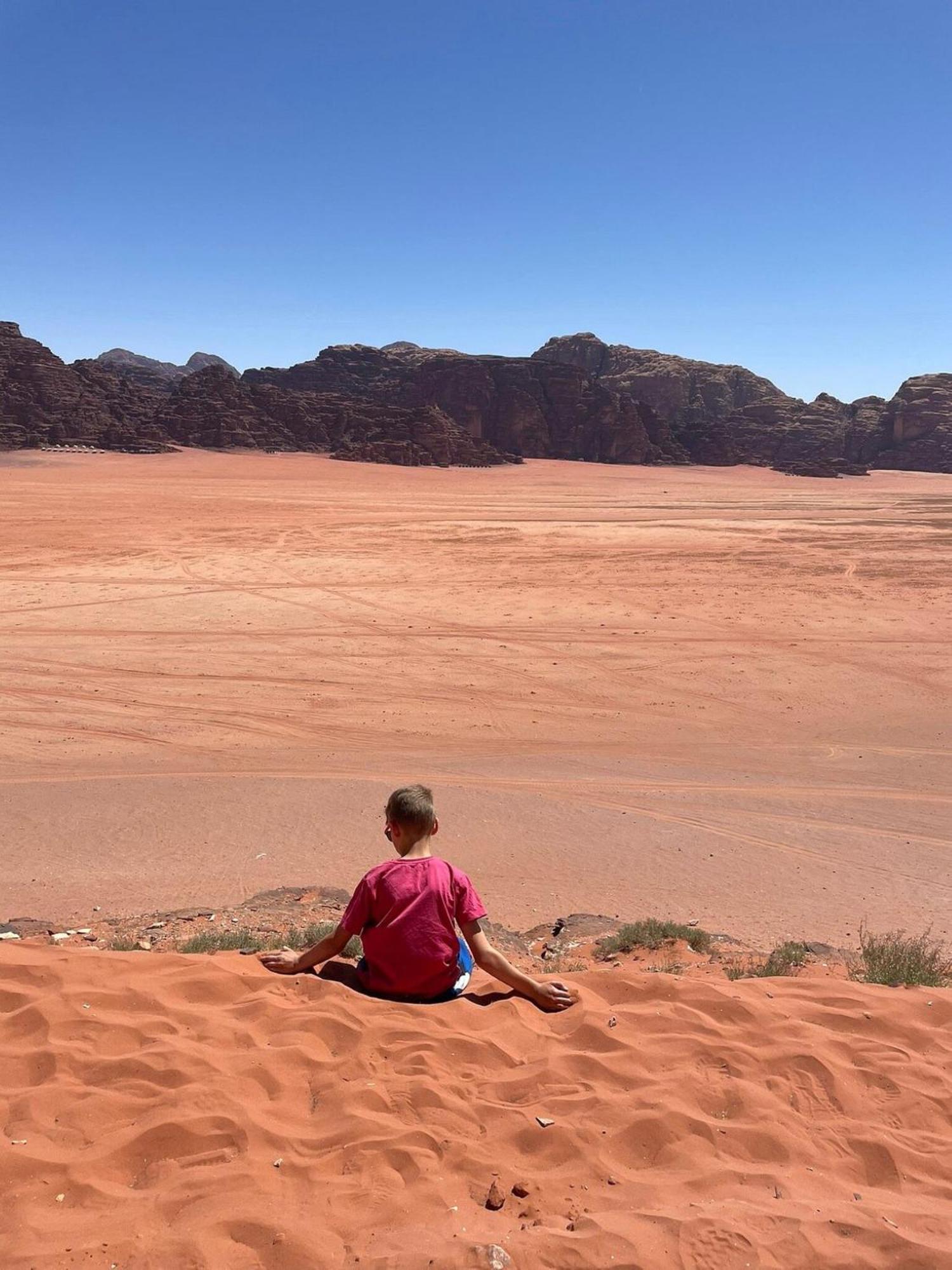Calm Camp Bed & Breakfast Wadi Rum Exterior foto